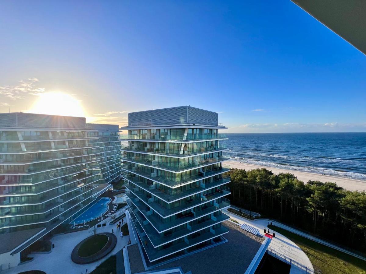 Wave Sea View Apartment Miedzyzdroje Bagian luar foto