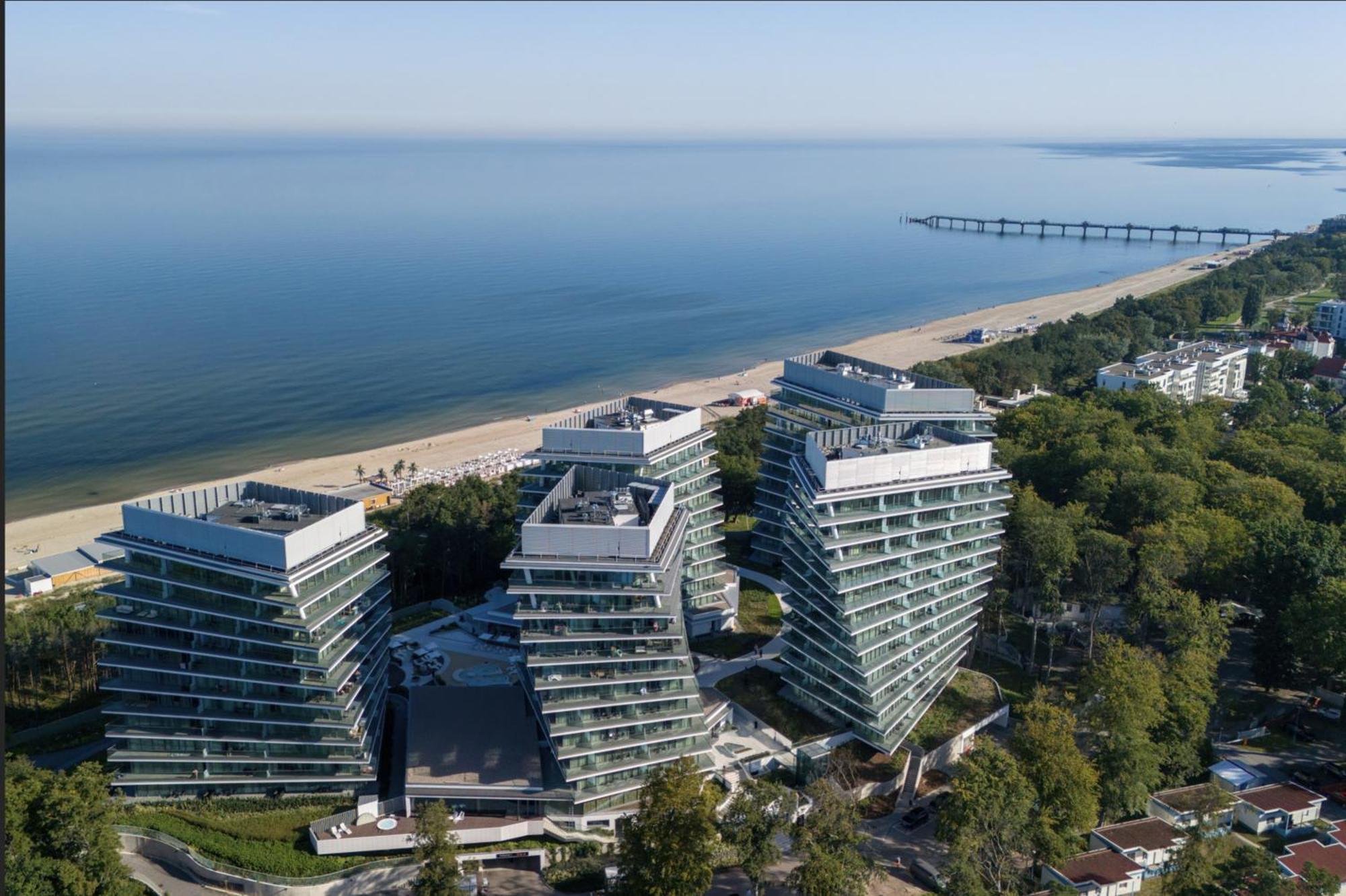 Wave Sea View Apartment Miedzyzdroje Bagian luar foto