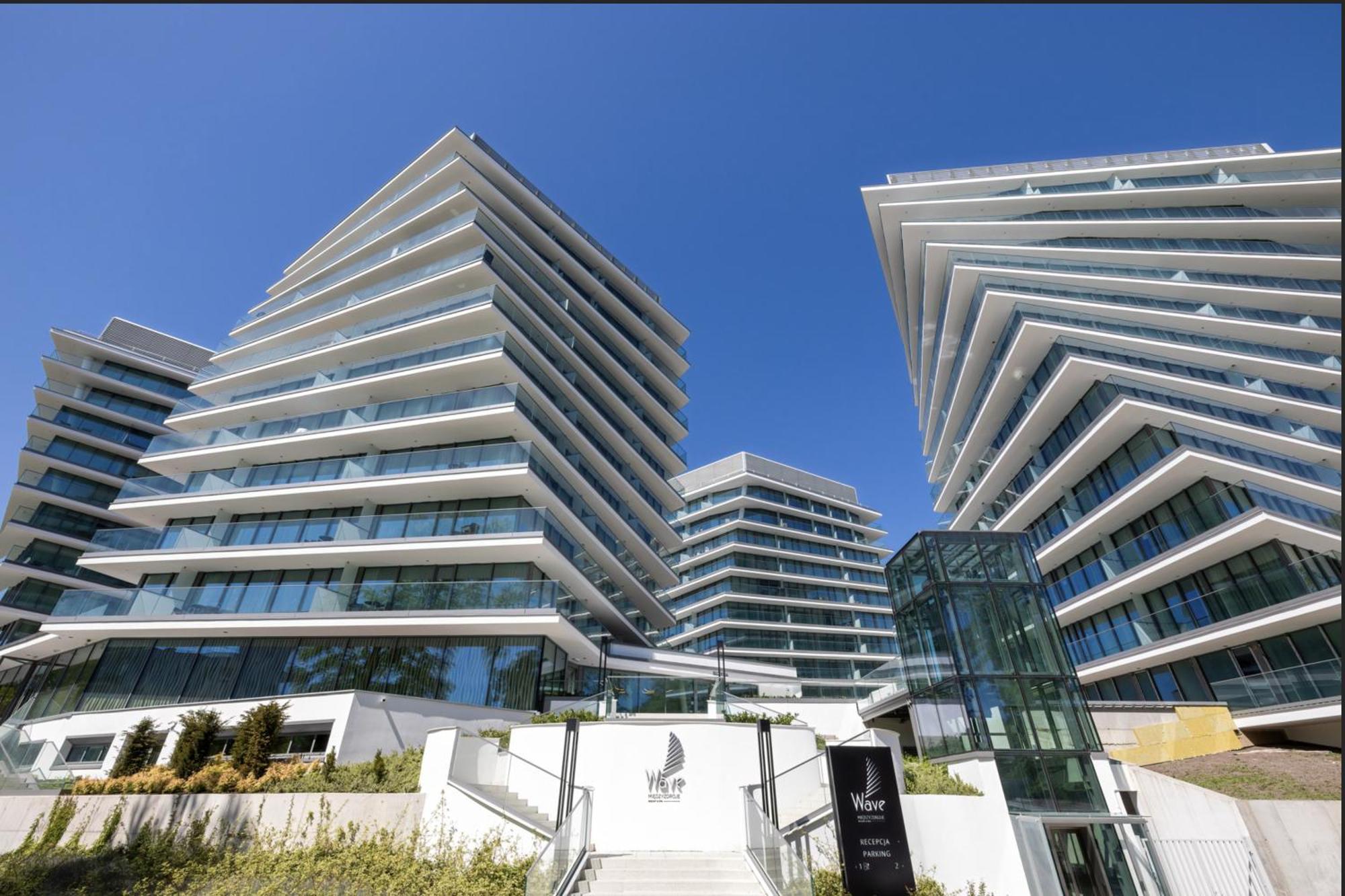 Wave Sea View Apartment Miedzyzdroje Bagian luar foto
