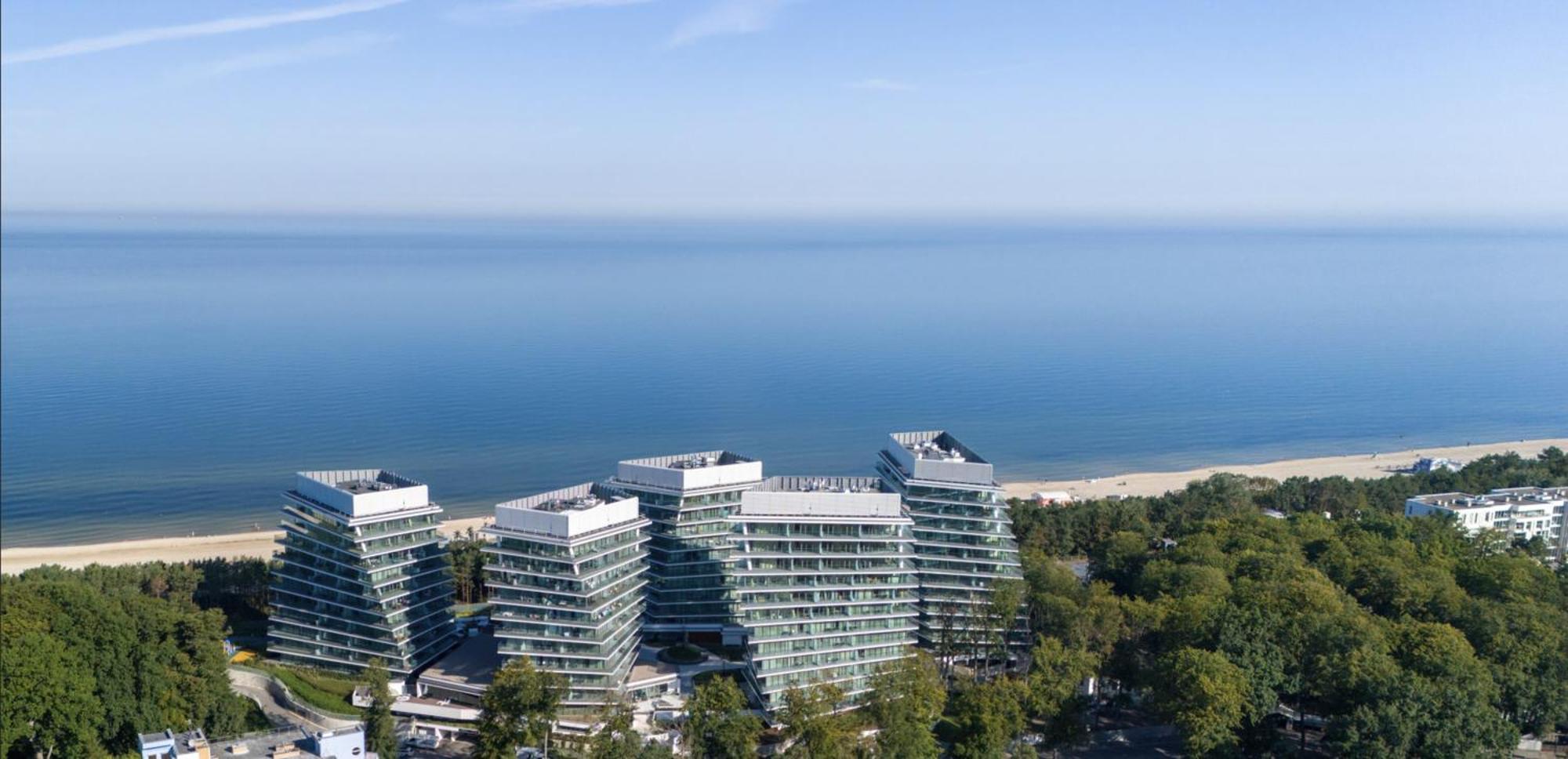 Wave Sea View Apartment Miedzyzdroje Bagian luar foto