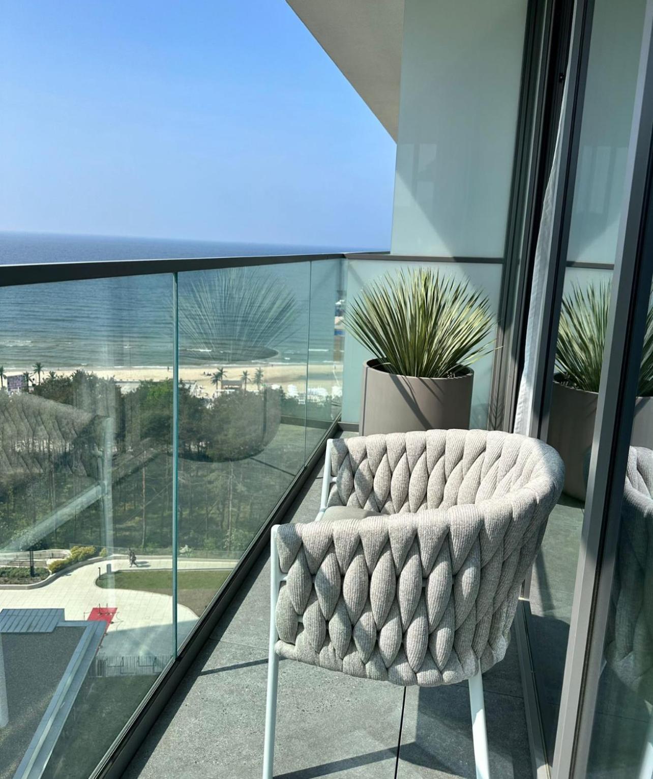Wave Sea View Apartment Miedzyzdroje Bagian luar foto